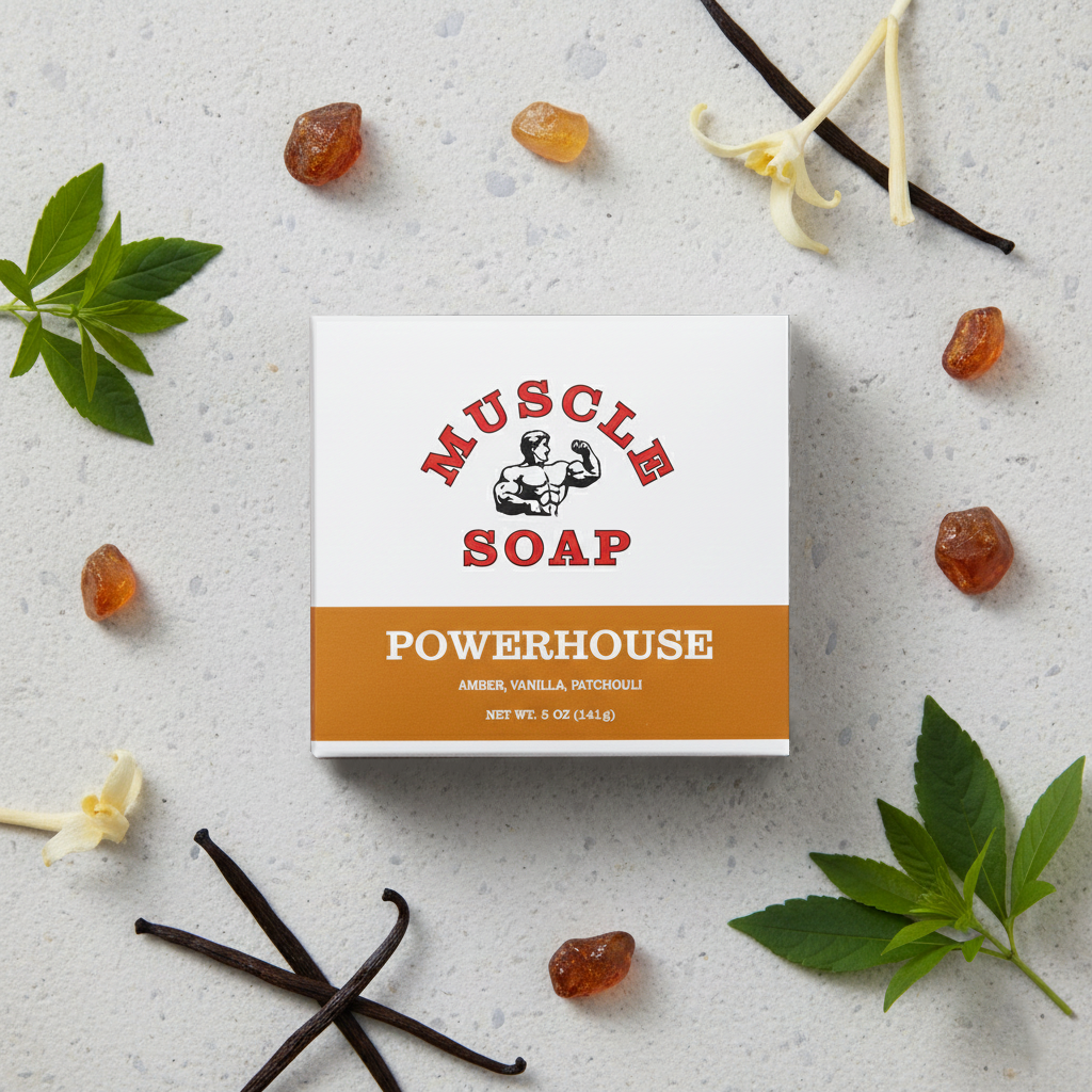 MUSCLE SOAP NATURAL BAR SOAP