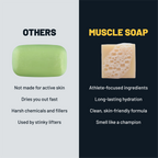 MUSCLE SOAP NATURAL BAR SOAP